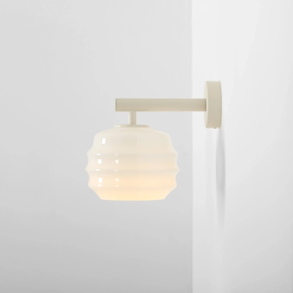 Subtelna lampa ścienna PUFF WALL COTTON